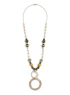 Dorothy Perkins Multi Colour Bead Long Necklace