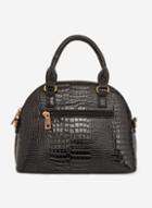 Dorothy Perkins Black Textured Kettle Bag