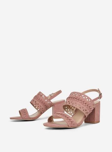 Dorothy Perkins Pink Shugar Heeled Sandals