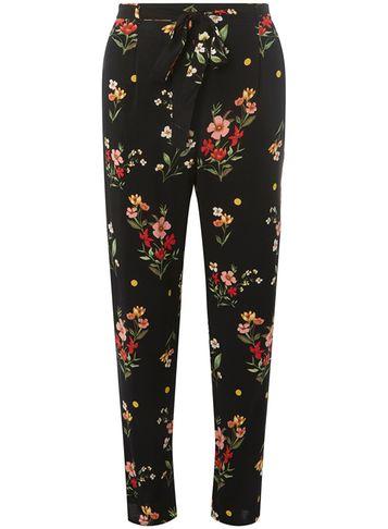 Dorothy Perkins Black Floral Print Joggers