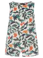 Dorothy Perkins Green Leaf Print Shell