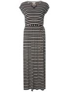 Dorothy Perkins Petite Monochrome Stripe Maxi Dress