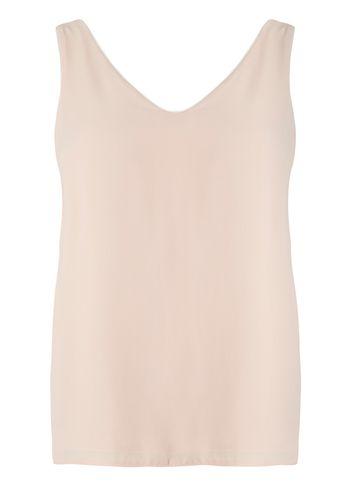 Dorothy Perkins Petite Blush Double Layer Top