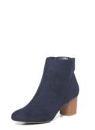 Dorothy Perkins Navy 'a-lister' Heeled Boots
