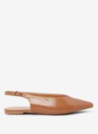 Dorothy Perkins Camel Patent Phantom Pumps