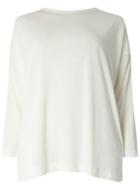 Dorothy Perkins Dp Curve Ivory V-neck Back Top
