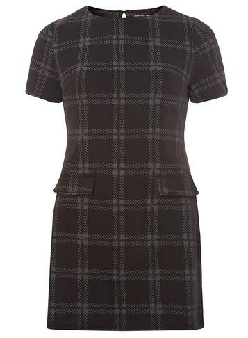 Dorothy Perkins Green Check Tunic