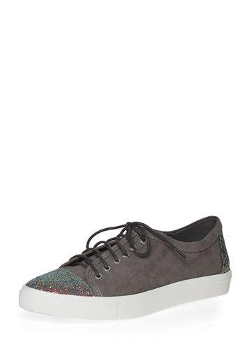 Dorothy Perkins Grey 'charlotte' Lace Up Trainers