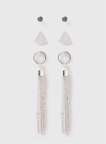 Dorothy Perkins Multipack Chain Drop Earrings