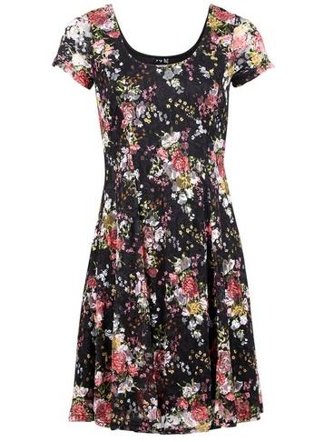 Dorothy Perkins *izabel London Multi Colour Ditsy Floral Print Tea Dress