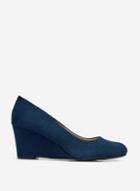 Dorothy Perkins Wide Fit Navy 'dreams' Court Shoes