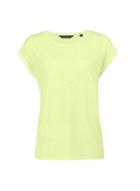 Dorothy Perkins Neon Yellow Roll Sleeve T-shirt