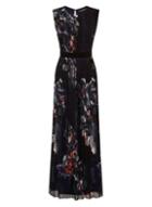 Dorothy Perkins *little Mistress Navy Floral Maxi Dress