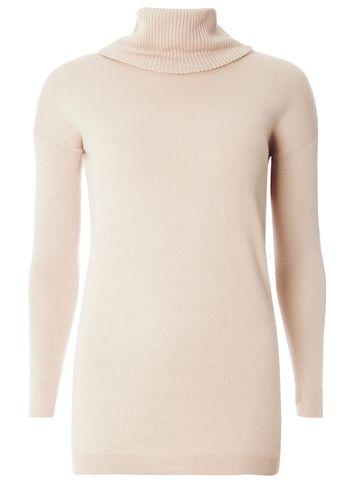Dorothy Perkins Petite Oat Cowl Neck Jumper
