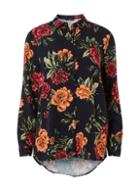 Dorothy Perkins *only Multi Coloured Floral Print Shirt