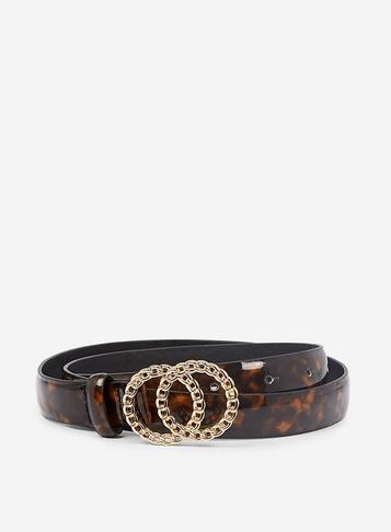Dorothy Perkins Tort Chain Double Circle Belt