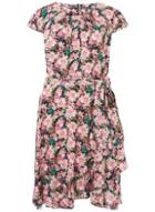 Dorothy Perkins *billie & Blossom Curve Pink Floral Print Skater Dress