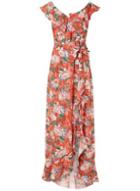 Dorothy Perkins *tall Orange Floral Print Maxi Dress