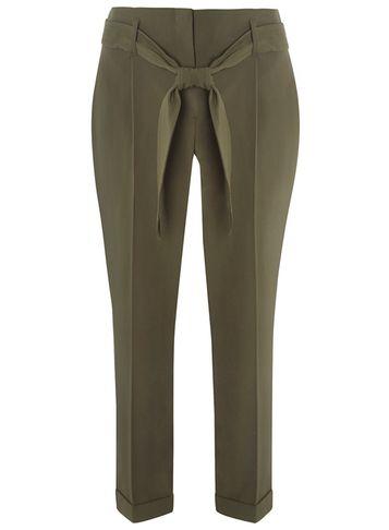 Dorothy Perkins Khaki Tapered Leg Trousers
