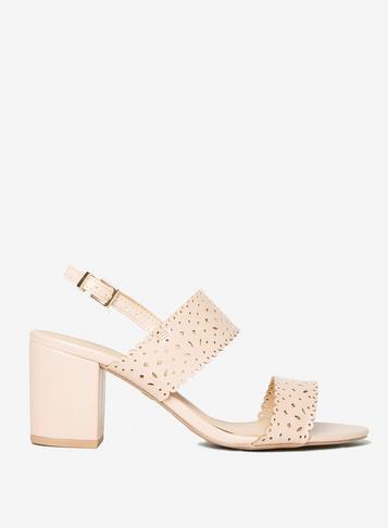 Dorothy Perkins Wide Fit Pink 'sugar' Heeled Sandals