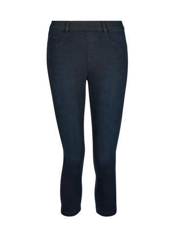Dorothy Perkins Blue Black Eden Super Soft Cropped Jeggings