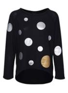 Dorothy Perkins *izabel London Navy Polka Dot Top