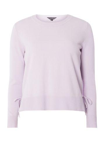 Dorothy Perkins Petite Lilac Tie Side Jumper