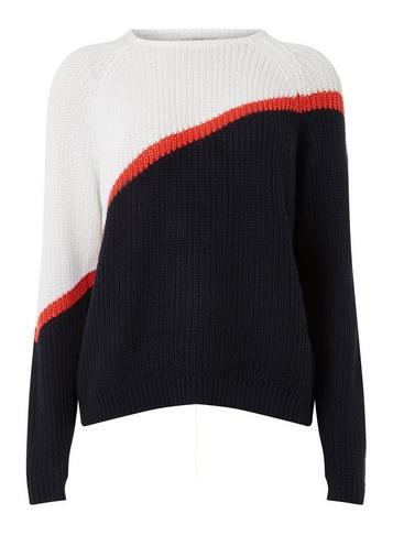 Dorothy Perkins *only Multi Stripe Knitted Jumper