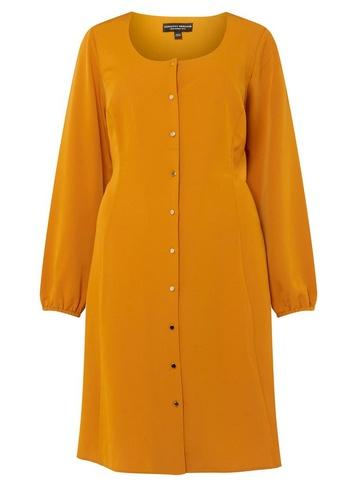Dorothy Perkins *dp Curve Yellow Tea Dress