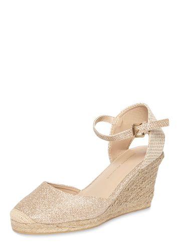 Dorothy Perkins Gold 'venicey' Espadrille Wedges