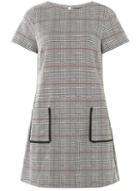 Dorothy Perkins Red Monochrome Checked Tunic