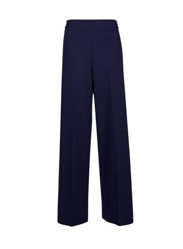 Dorothy Perkins *navy Tab Detail Trousers