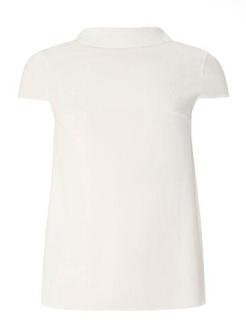 Dorothy Perkins Ivory Bow Back T-shirt
