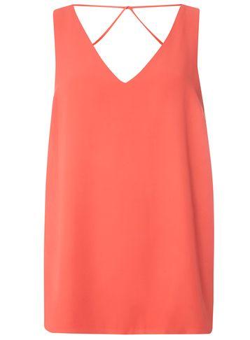 Dorothy Perkins Red Cross Back Top