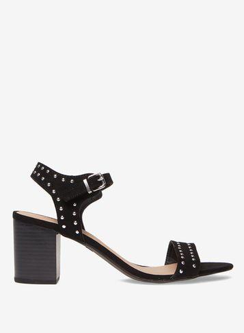 Dorothy Perkins Black Sassy Studded Sandals