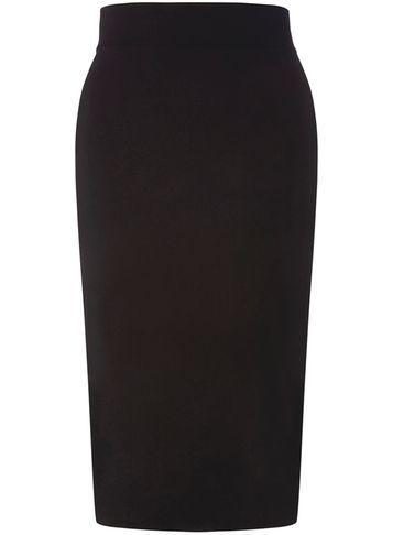 Dorothy Perkins *tall Black Bengaline Skirt