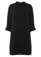Dorothy Perkins Black Roll Neck Shift Dress
