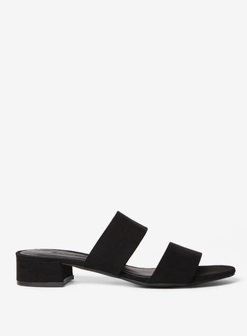 Dorothy Perkins Black 'storm' Mules