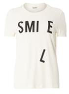 Dorothy Perkins *noisy May White Smile Graphic T-shirt
