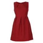 Dorothy Perkins *mela Burgundy Skater Dress