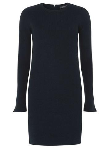 Dorothy Perkins *tall Green Mallard Knitted Shift Dress