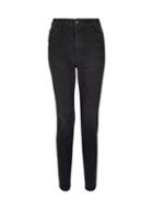 Dorothy Perkins Black Mom High Rise Tapered Jeans