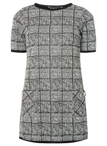 Dorothy Perkins Black Checked Tunic