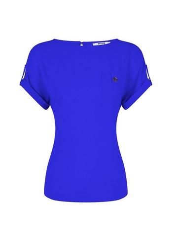 Dorothy Perkins Petite Cobalt Utility T-shirt