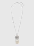 Dorothy Perkins Silver Dream Catcher Necklace