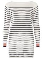 Dorothy Perkins *vila Stripe Long Sleeve Tunic Top