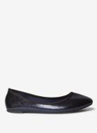 Dorothy Perkins Navy Prism Ballerina Pumps