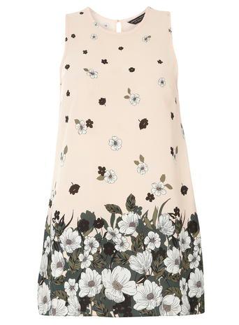 Dorothy Perkins Blush Border Floral Tunic
