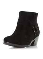 Dorothy Perkins *head Over Heels Black Pointed Ankle Boots