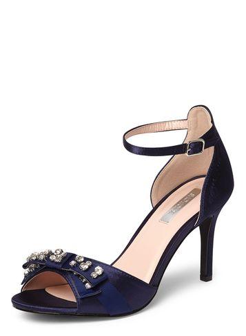 Dorothy Perkins *showcase Navy 'suki' Sandals